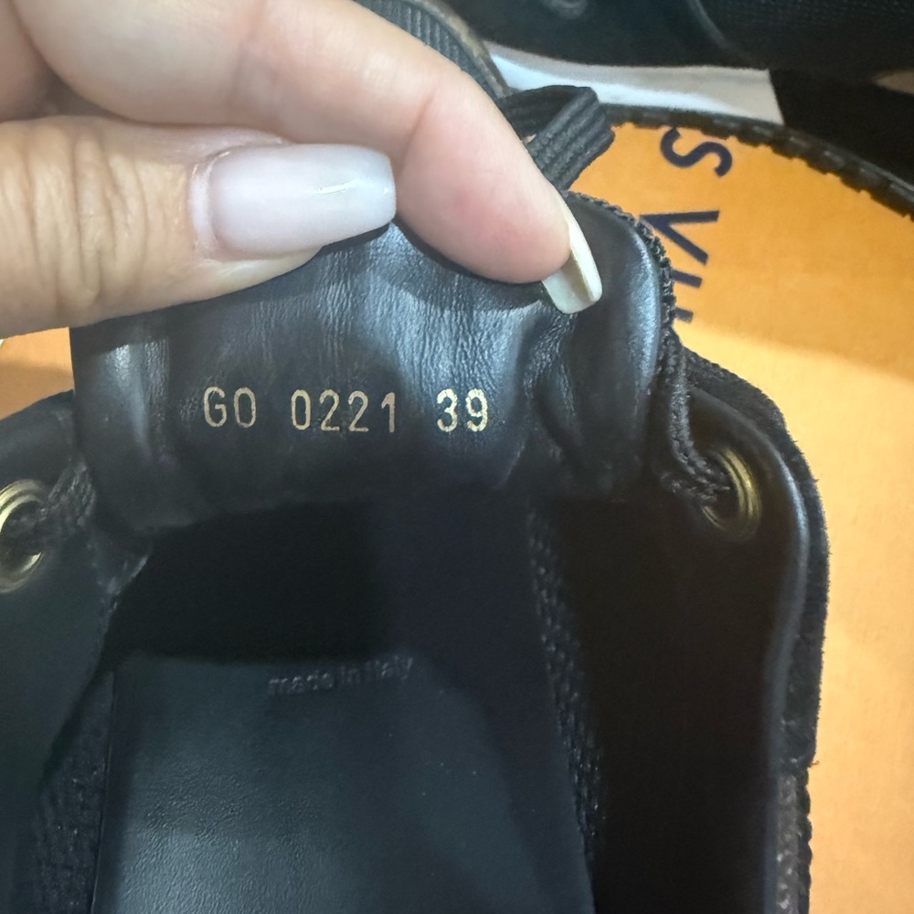 Louis Vuitton Black Sneakers
